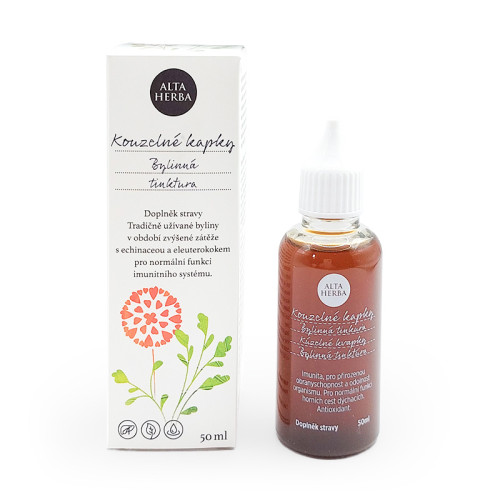 Kouzelné kapky - tinktura Kouzelné kapky - tinktura