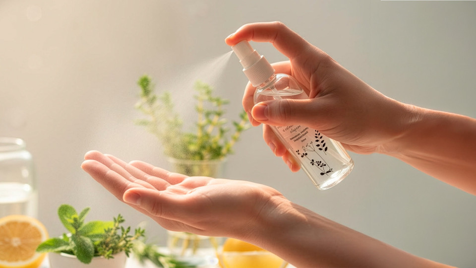 Bylinná dezinfekční směs s citronovým olejem – přírodní ochrana pro vaše ruce Bylinná dezinfekční směs s citronovým olejem – přírodní ochrana pro vaše ruce