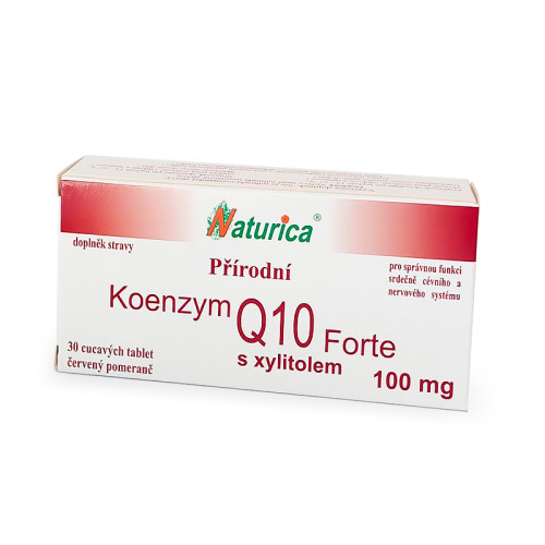 Naturica Koenzym Q10 Forte s xylitolem