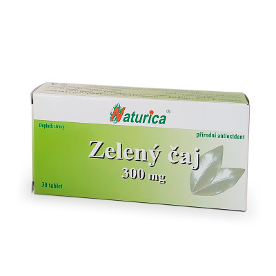 Naturica Zelený čaj 300 mg Naturica Zelený čaj 300 mg