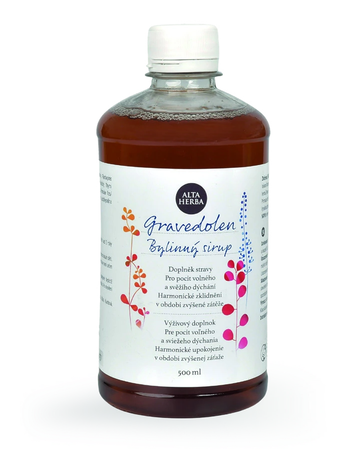 Gravedolen bylinný sirup